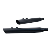 S&S POWER TOUR MUFFLERS, BLACK CERAMIC