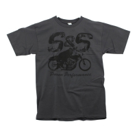 S&S TEE, PROVEN PERF., CHARCOAL, M