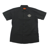 S&S MECHANICS SHIRT, S&S LOGO, BLACK, M