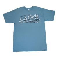 S&S TEE, VINTAGE, SLATE BLUE, M