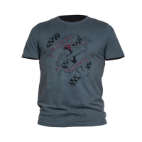 DMD T-SHIRT SWALLOW ANTHRACITE GREY