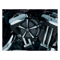 KURYAKYN, HI-FIVE MACH 2 AIR CLEANER KIT. BLACK/CHROME