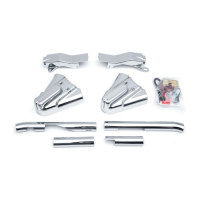 KURYAKYN, PHANTOM & SWINGARM COVER KIT. CHROME