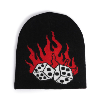 BEANIE FLAME DICE