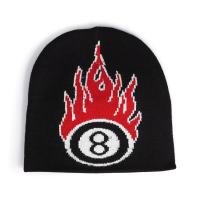 BEANIE EIGHTBALL FLAME