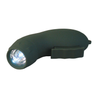 HAND GENERATOR FLASHLIGHT, GREEN