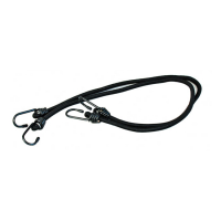 FOSCO, BUNGEE CORD SET. BLACK