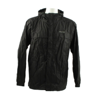 RAIN JACKET, BLACK