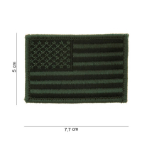 PATCH FLAG USA SUBDUED