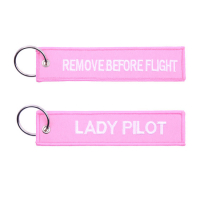 RBF&LADY PILOT KEYCHAIN