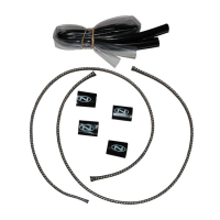 NAMZ, HANDLEBAR WIRING COVER KIT. FOR INTERNAL WIRING, 20"