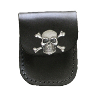 SKULL & CROSSBONES LIGHTER CASE