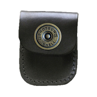 SHOTGUN SHELL LIGHTER CASE BRASS OXIDE