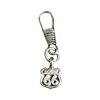 ROUTE 66 ZIPPER PULL