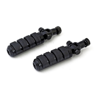 COMFORT STUD MOUNT FOOT PEG KIT. BLACK