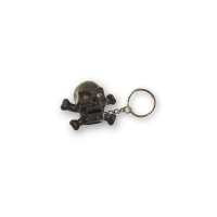 TRIKTOPZ SKULL N BONES KEY CHAIN BLACK