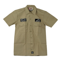 WCC KHAKI WORK SHIRT MALTESE CROSS, S