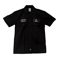 WCC BLACK WORK SHIRT MALTESE CROSS, S