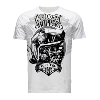 WCC FU$$ YOU WHITE T-SHIRT, SIZE S