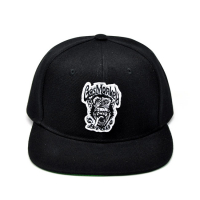 GMG SNAPBACK BLACK CAP GREEN MONKEY