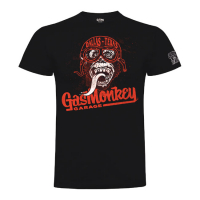 GMG T-SHIRT MONKEY GOGGLES BLACK