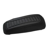 MUSTANG, SADDLEBAG LID COVER SET. DELUXE