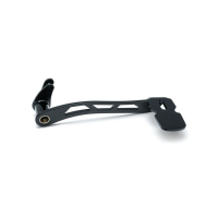 KURYAKYN, GIRDER EXTENDED BRAKE PEDAL. GLOSS BLACK