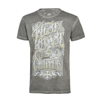 WCC LOCK UP T-SHIRT VINTAGE GREY