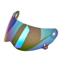 BILTWELL LANE SPLITTER VISOR RAINBOW MIRROR