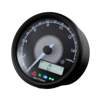 DAYTONA, VELONA 80MM TACHOMETER 14,000RPM