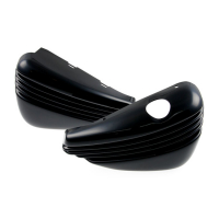 CULT-WERK, 'BOBBER' SIDE COVER SET. GLOSS BLACK