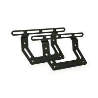 LEDRIE, SADDLEBAG SUPPORT SET. BLACK