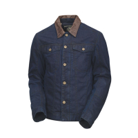 RSD BRONSON DENIM JACKET INDIGO/TOBACCO