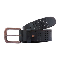 DICKIES YORKTOWN LEATHER BELT BLACK