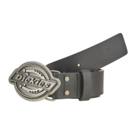 DICKIES EVERETT LEATHER BELT BLACK