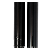 CC ENG. 39MM FORK TUBES - DLC - BLACK STOCK