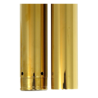 CC ENG. 49MM FORK TUBES, TNC GOLD. 25-1/2" OAL