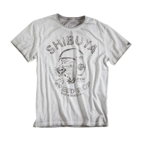 ROKKER SHIBUYA T-SHIRT LIGHT GREY