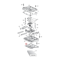 COMETIC, GASKET LOWER ROCKER COVER. RCS