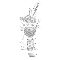 KANSITIIVISTE TC88 1999-2010 COMETIC BIGBORE .040" (2 PC. )