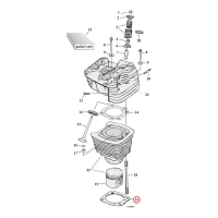 COMETIC CYL BASE GASKET SET .020 INCH SLS