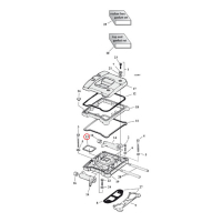 COMETIC, MIDDLE ROCKER COVER GASKET. RUBBER