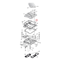 COMETIC, UPPER ROCKER COVER GASKET. RUBBER