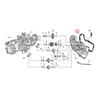 COMETIC, GASKET CAM COVER. .060" AFM