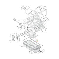 COMETIC, GASKET TRANSMISSION OIL PAN. FIBER