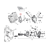 COMETIC, OIL PUMP SIDE MOUNT GASKET. FIBER