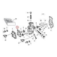 COMETIC, OIL PUMP BODY TO COVER GASKET