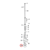 COMETIC O-RING, TAPPET GUIDE LOWER