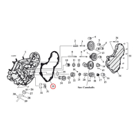 COMETIC, GASKET CAM COVER. .032" AFM