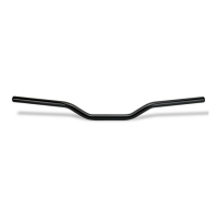 BILTWELL, 1" TRACKER MID HANDLEBAR. BLACK